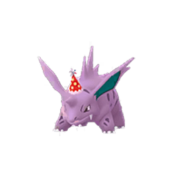 Nidorino party hat