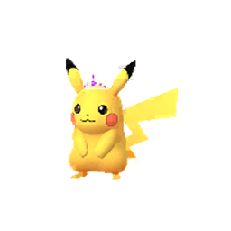 Pikachu Amethyst Crown