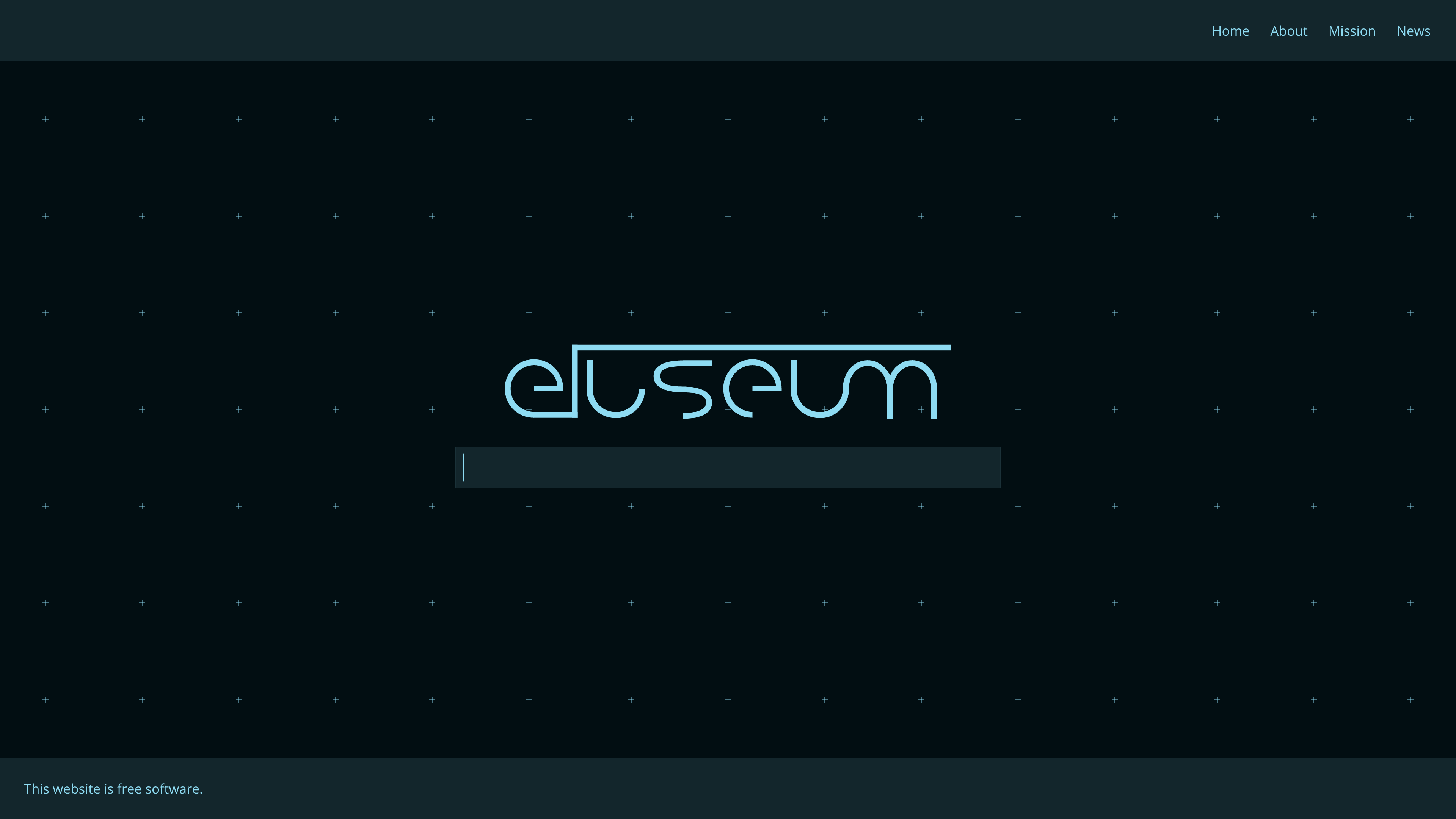 Home page mockup without wallpaper