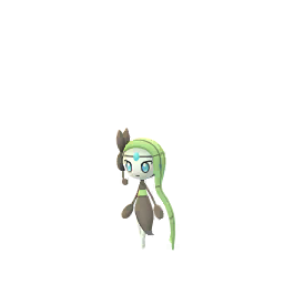 Illustration de Meloetta dans Pokémon GO