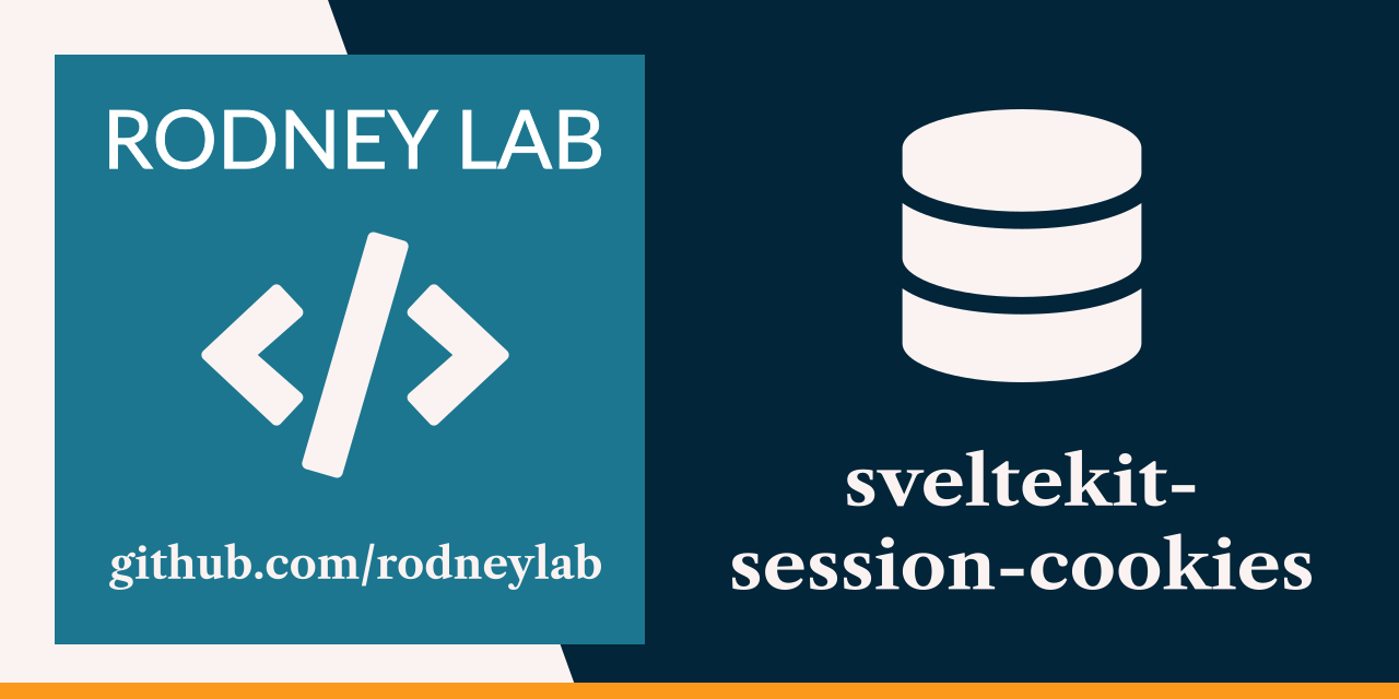 Rodney Lab sveltekit-session-cookies Github banner