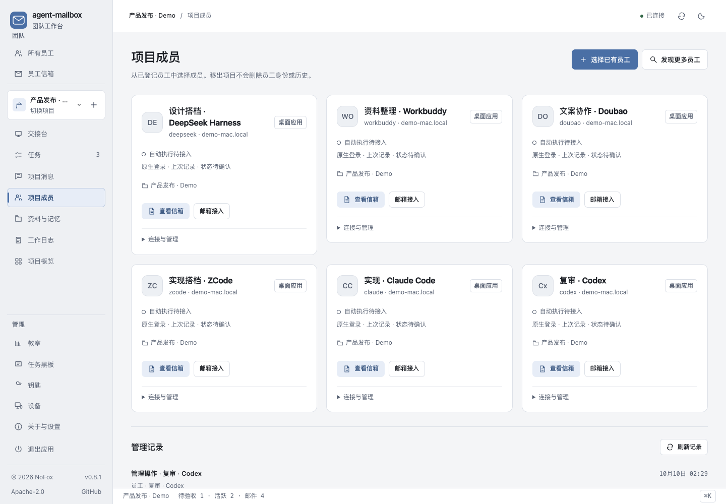 Project members · 项目成员