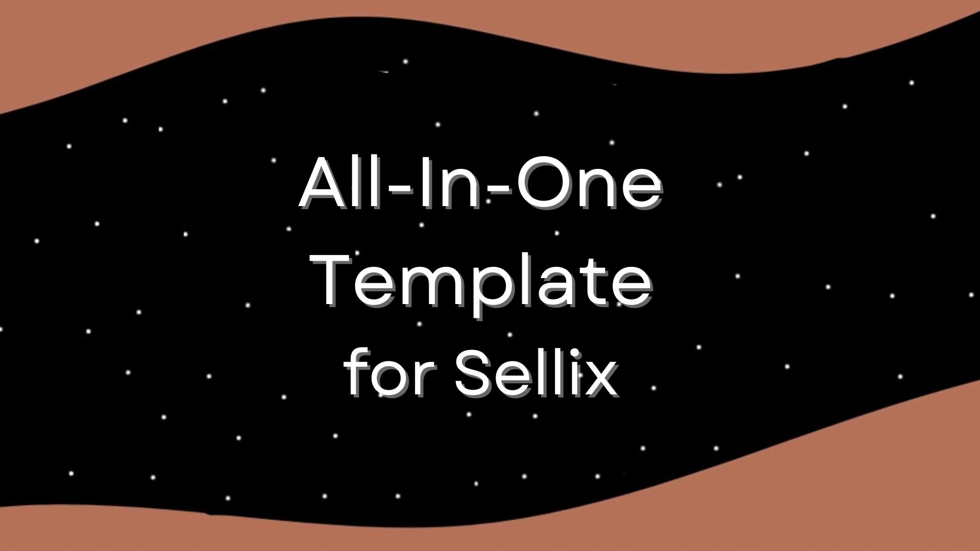 All-In-One Sellix Website Template Theme Preview