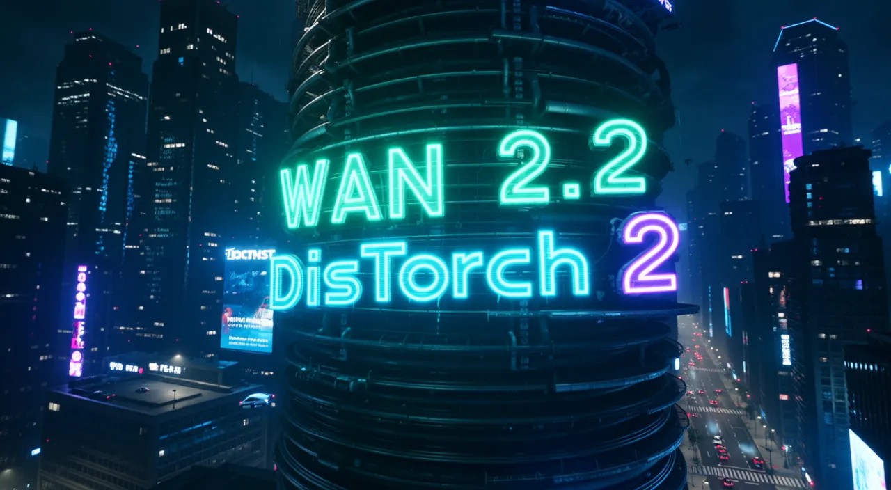 WanVideo 2.2 Double UNet, No CPU (DisTorch2)