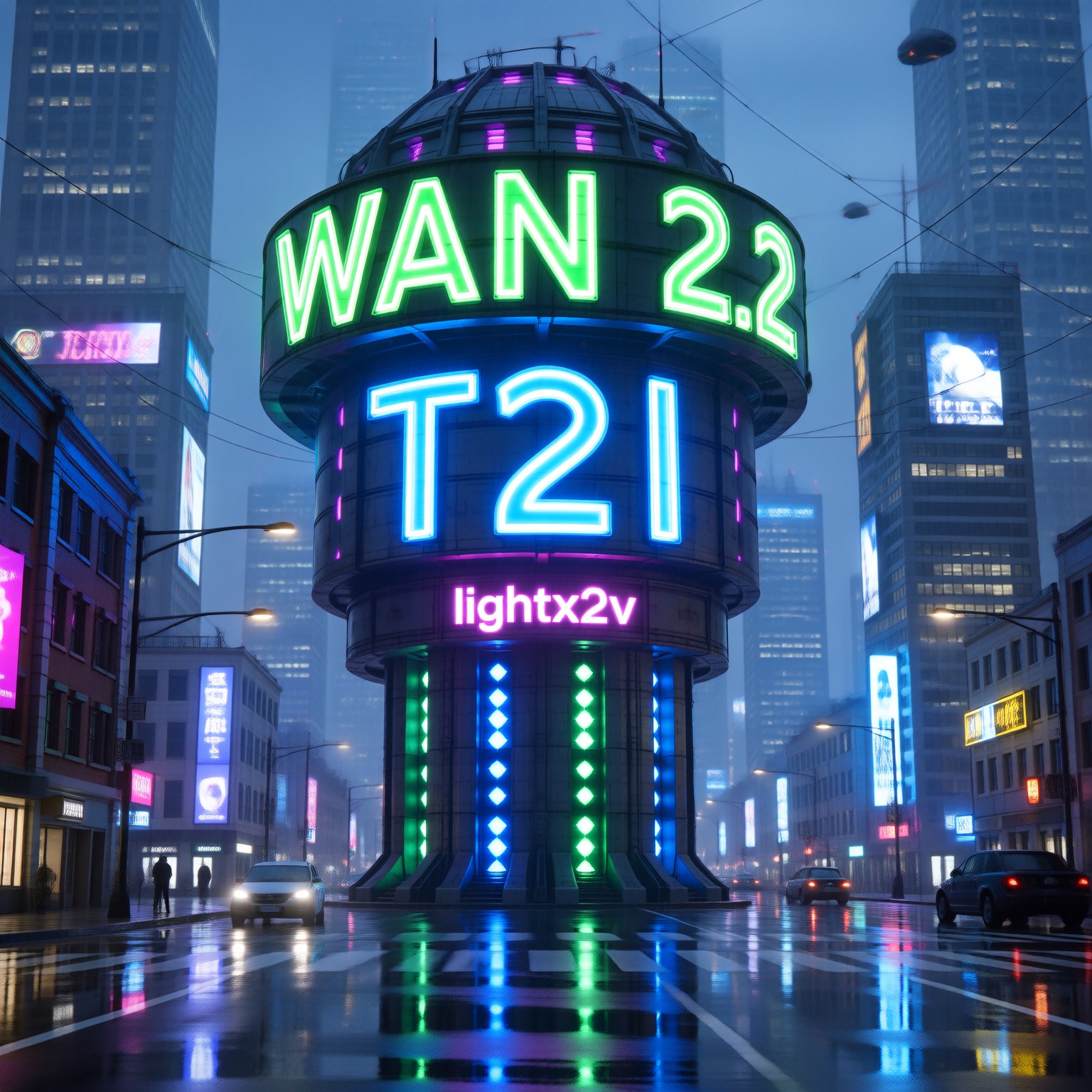 WanVideo 2.2 T2I LightX2V LoRA (DisTorch2)
