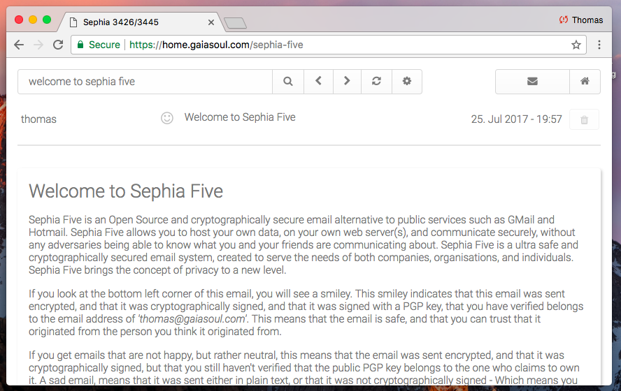 alt screenshot of Sephia Five