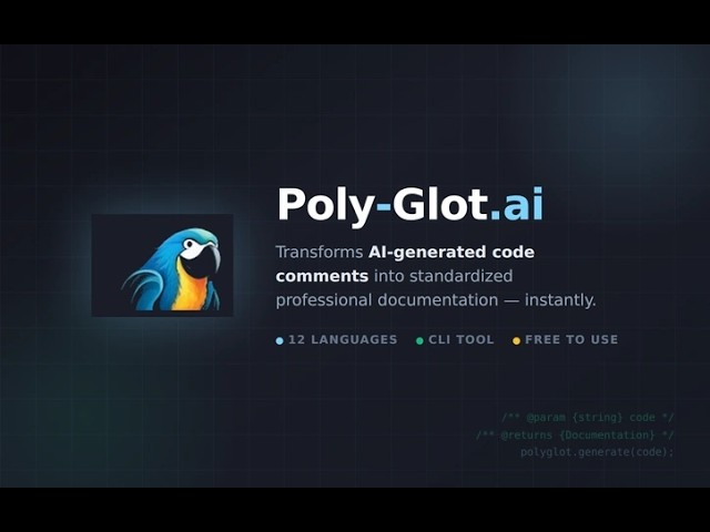 Poly-Glot AI — Demo Video