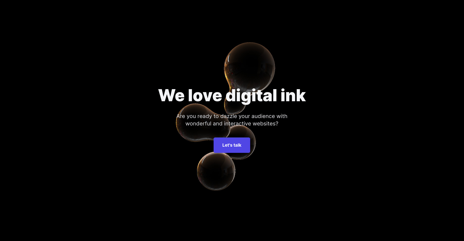 Digital Ink Website Template