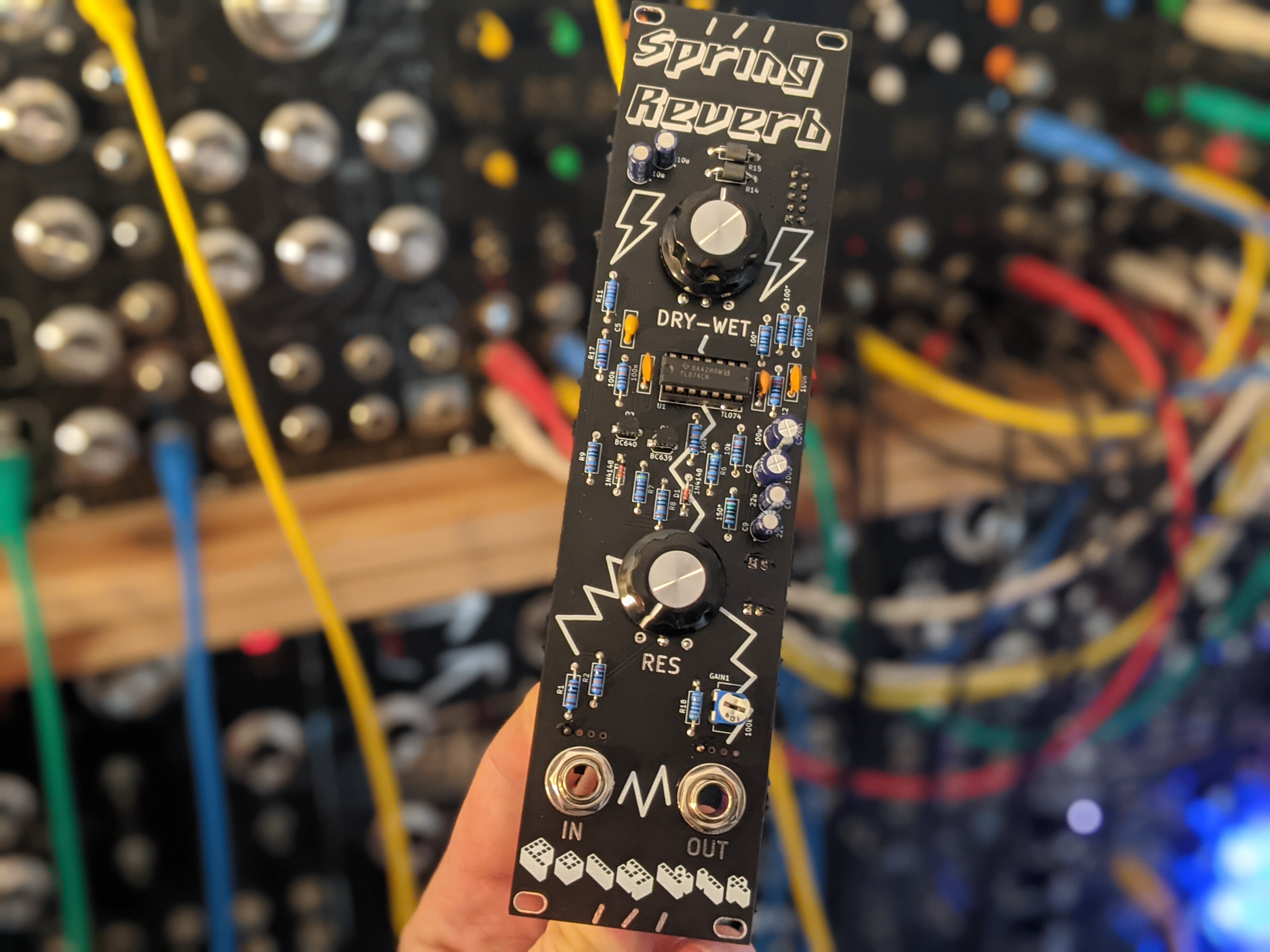 Kosmo spring reverb driver, from the project README