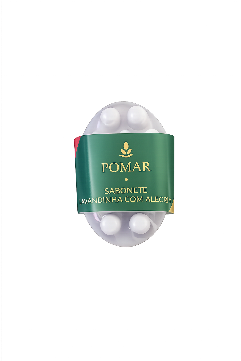Sabonete artesanal Pomar de lavanda com alecrim