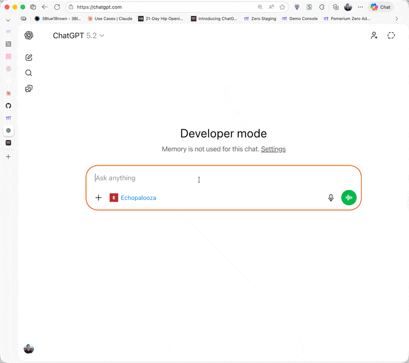 Echo tool in action