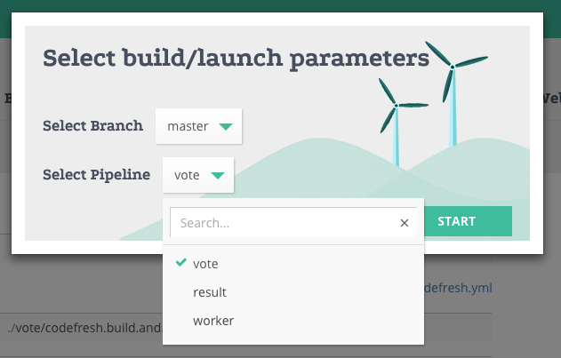 Pipelines settings