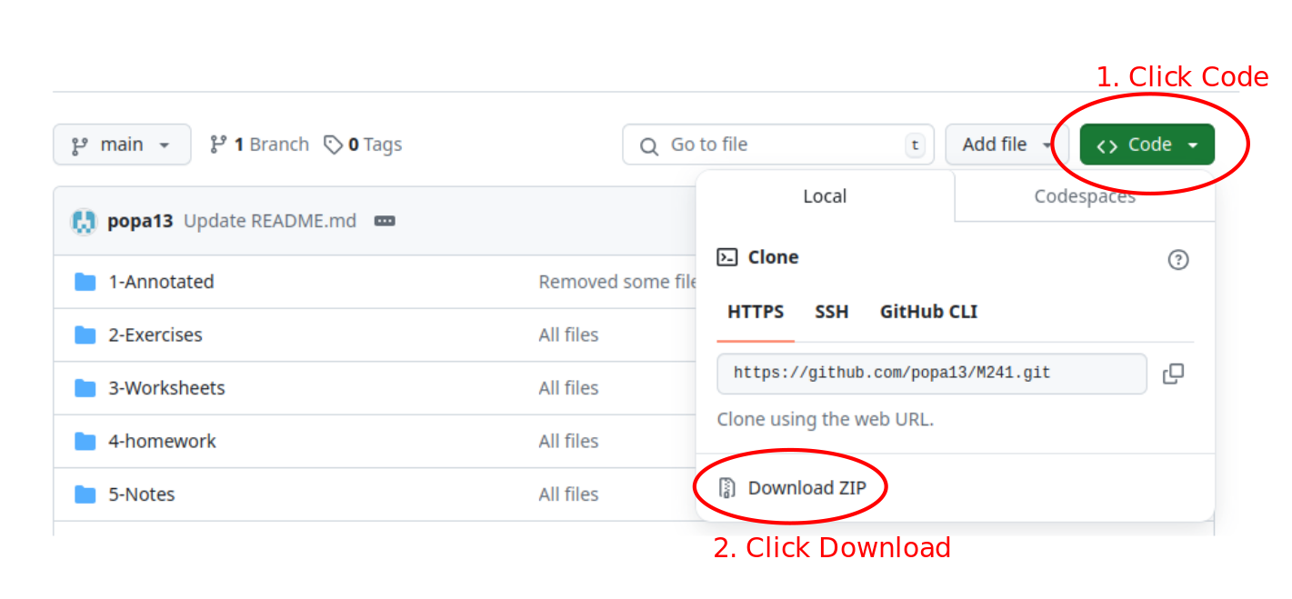 Step to download file