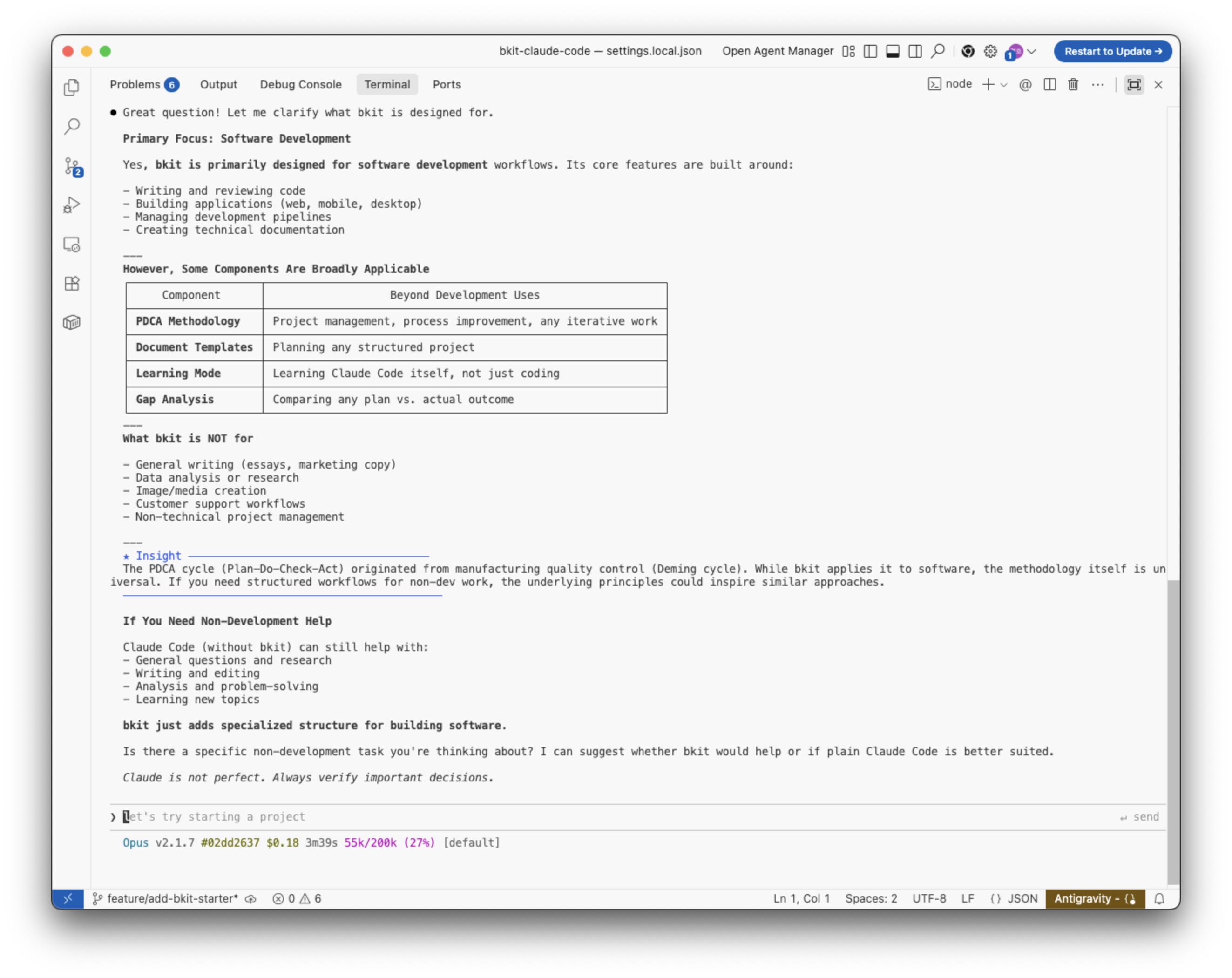 bkit for Non-Development
