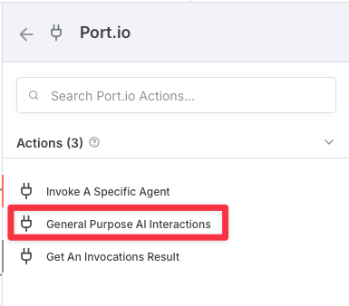 Select node
