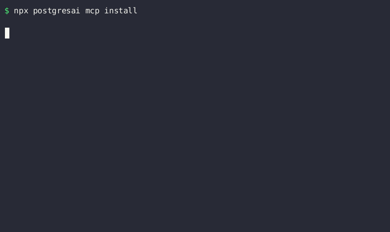 MCP install demo