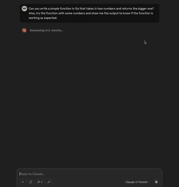 Sandbox MCP demo GIF