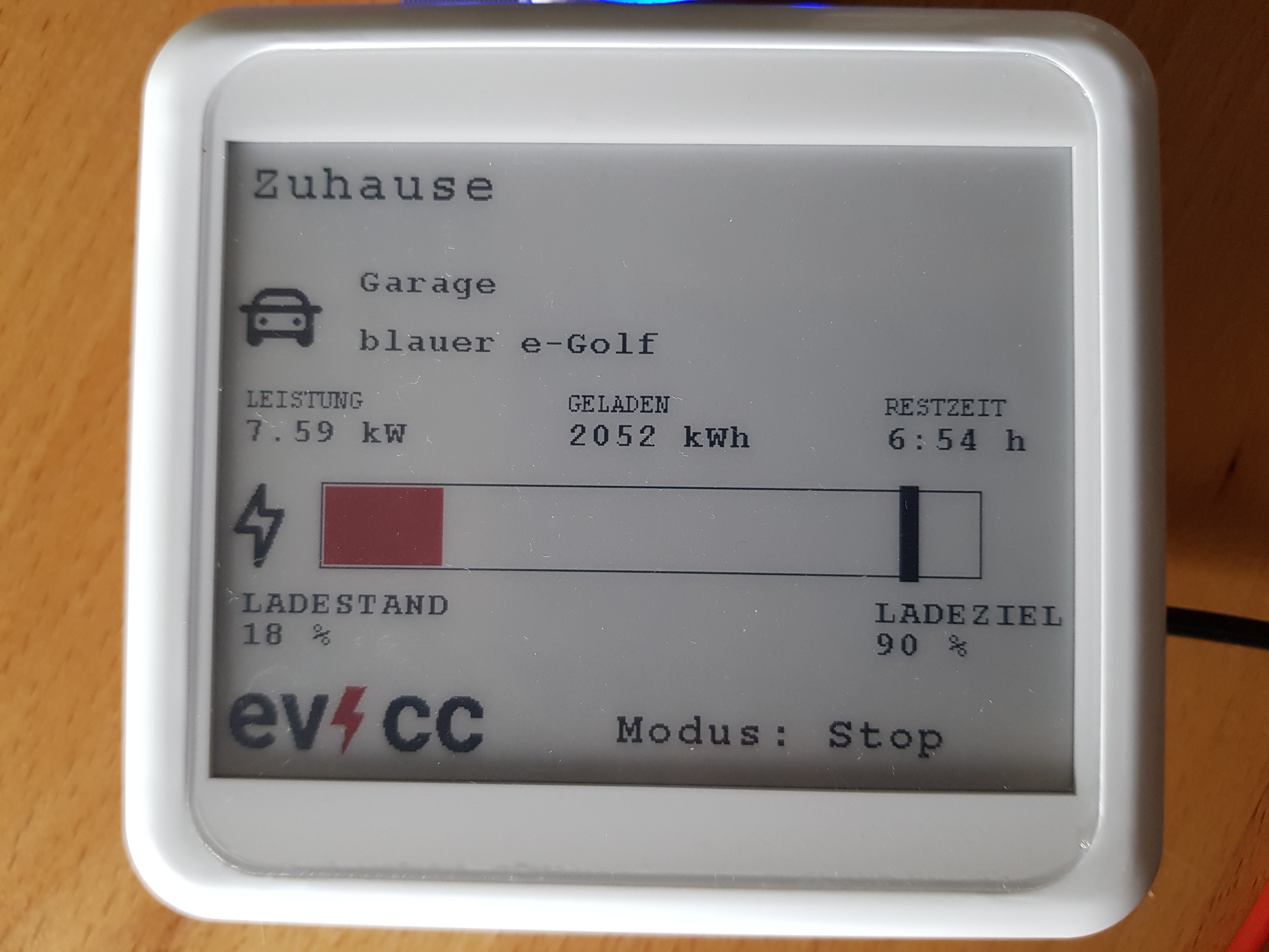E-Ink Display Loading off