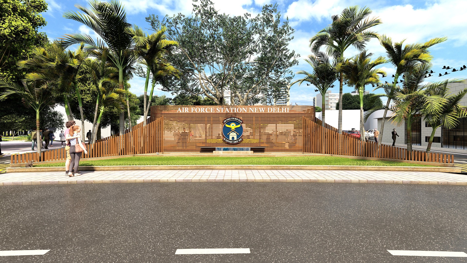 AFND Gazebo Shopping Complex Interior