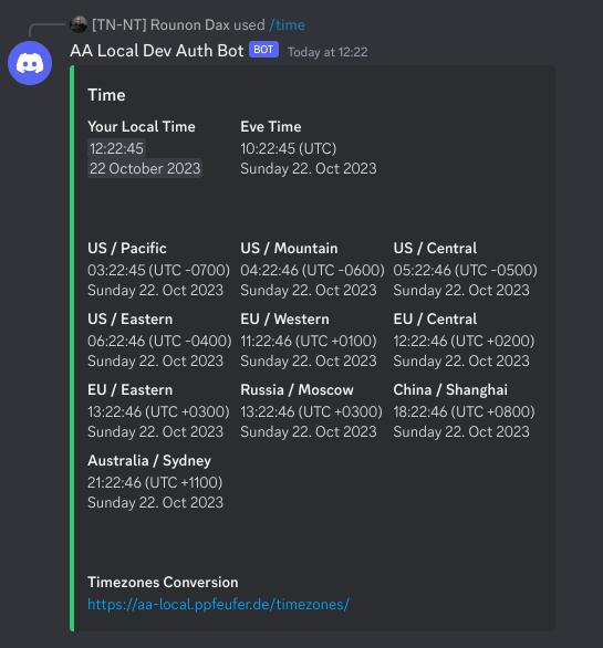 Discord Bot Response