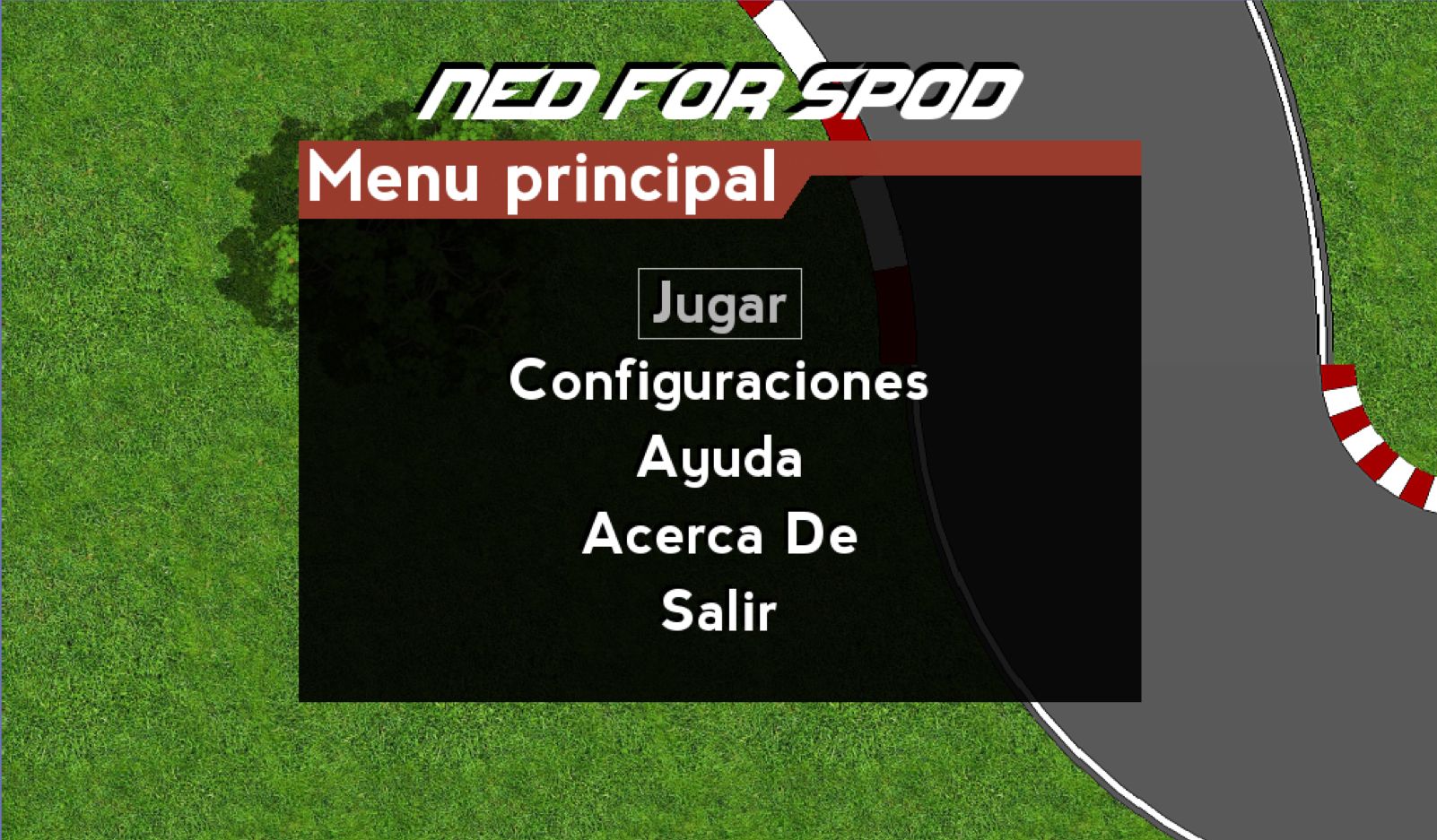 Menú principal Menú