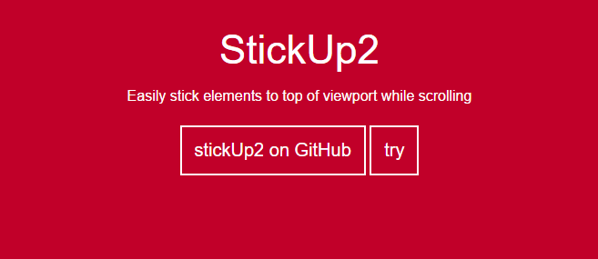 How StickUp Works