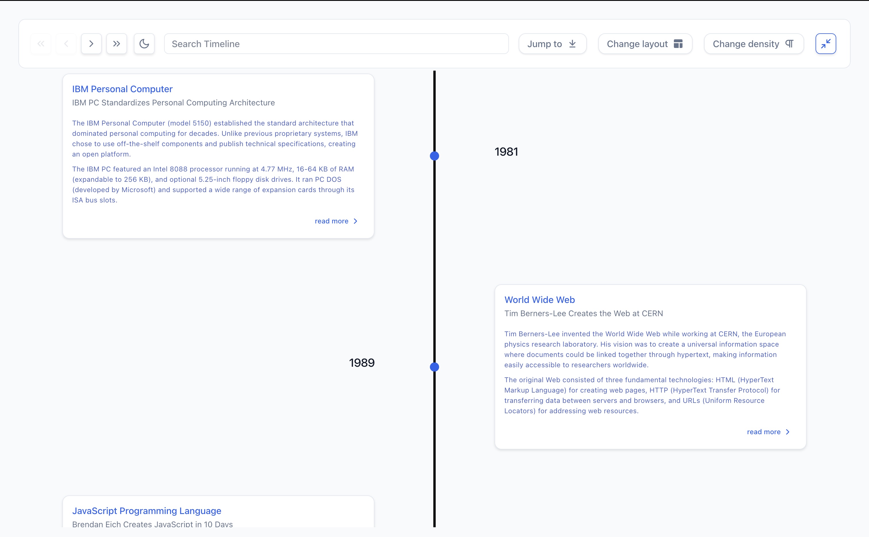 Alternating Timeline Mode