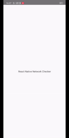 react-native-network-checker Bhargava Prabu Reddy M