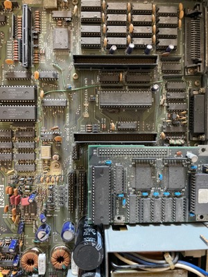 MB TOP RAM CPU ICRT ROM PSU