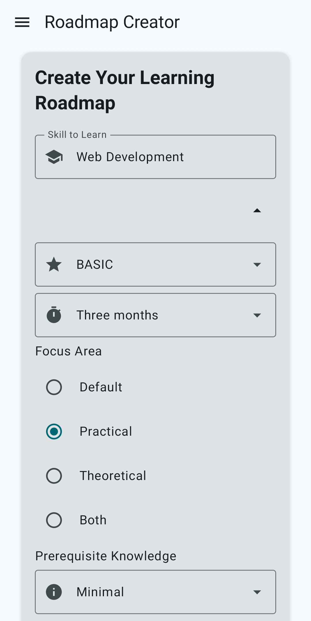 GitHub - prafullKrRj/Roadmap-Creator