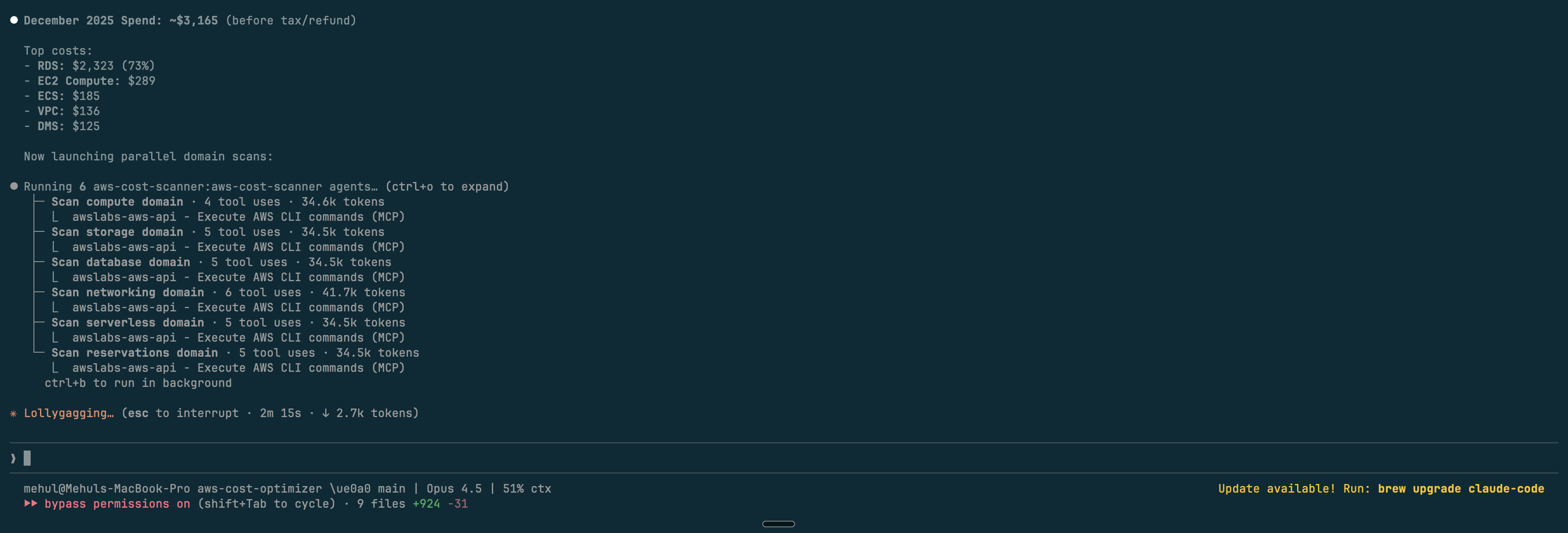 Scan step 2 - Parallel domain scanning