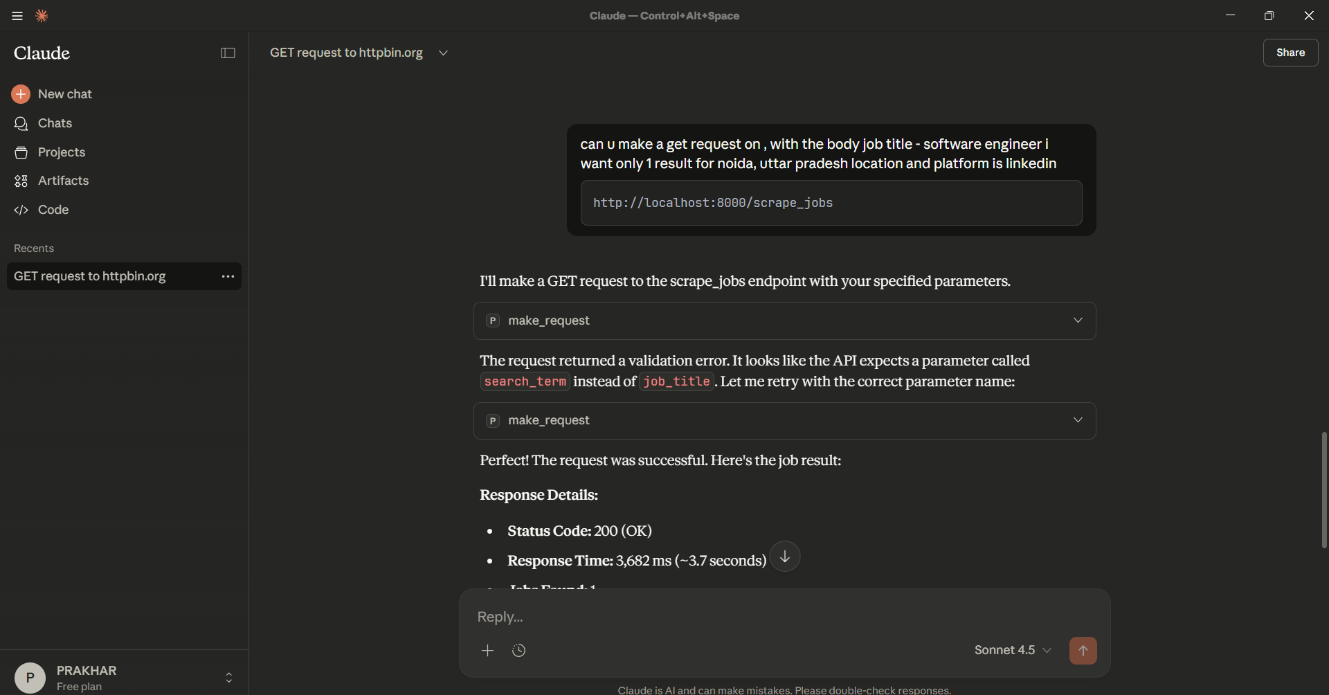Claude Desktop Integration