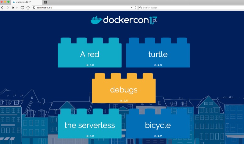 The Wordsmith app running in Kubernetes on Docker for Mac