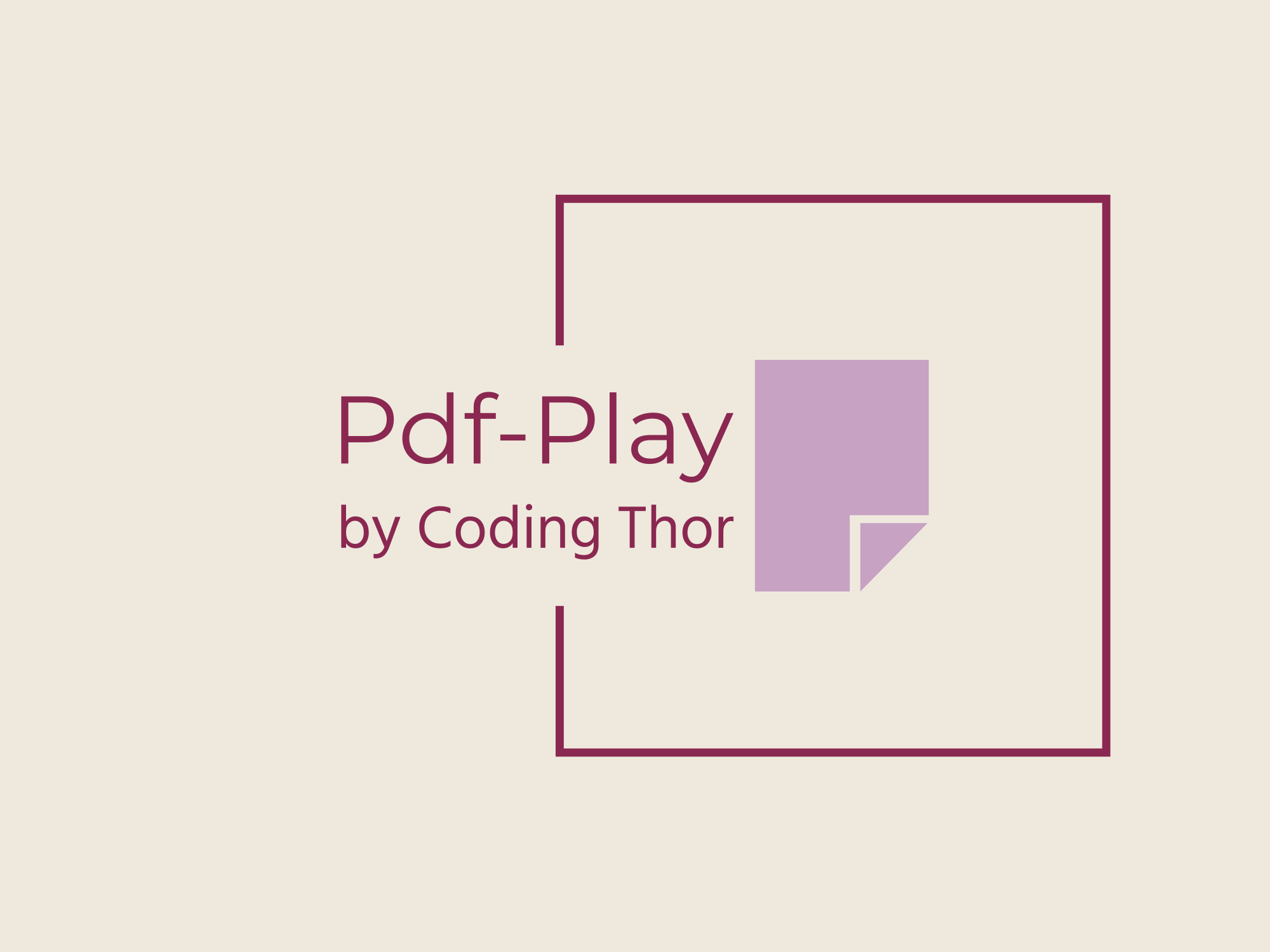 pdf-play Logo