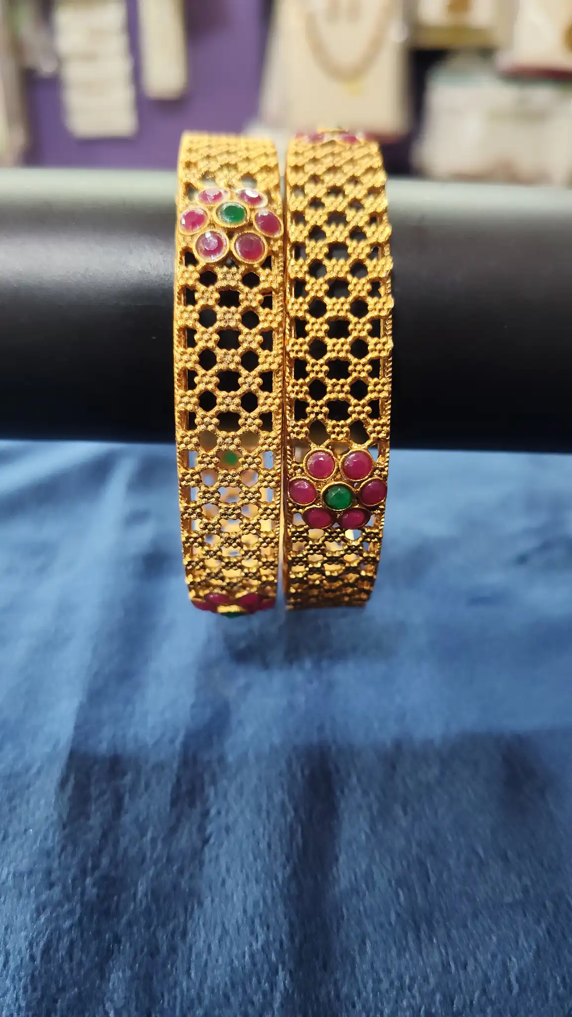 Gold bangles