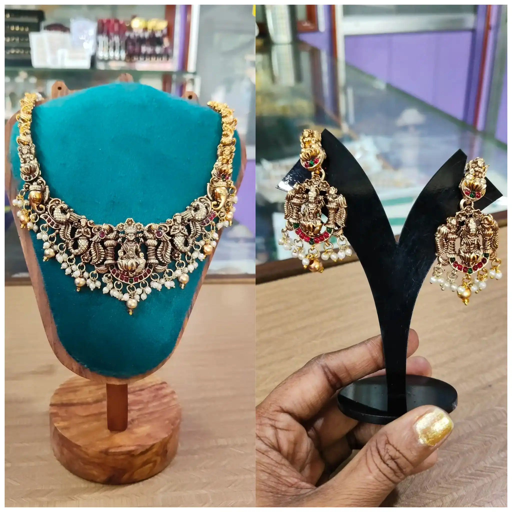 Lakshmi short necklace
