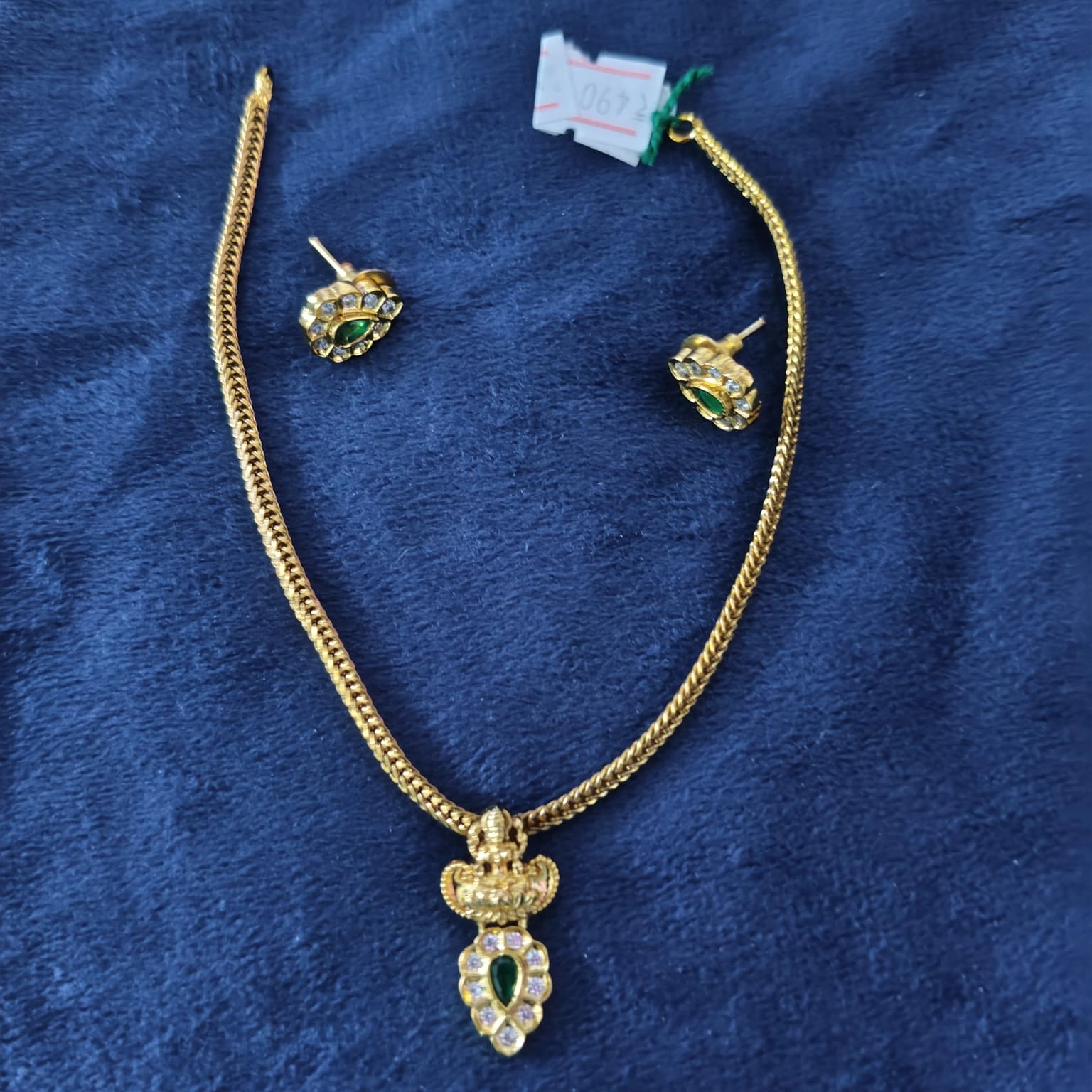 Lakshmi Small  Pendant NeckSet