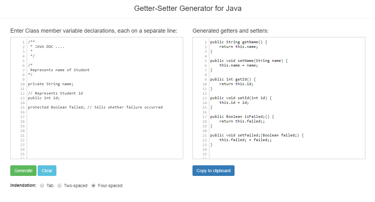 V1 Generator