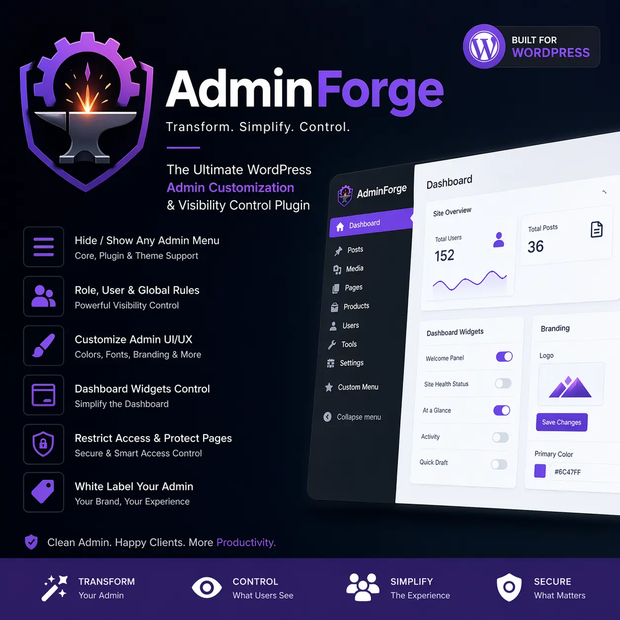 AdminForge Cover