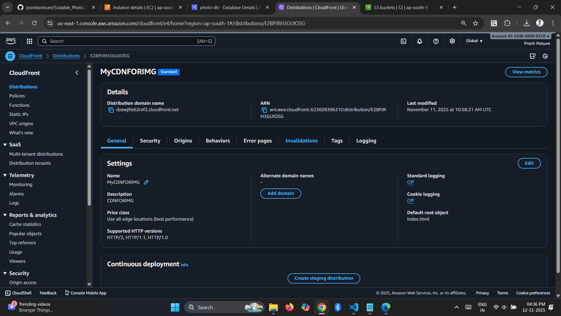GitHub - pranitpotsure/Scalable-Photo-Sharing-App