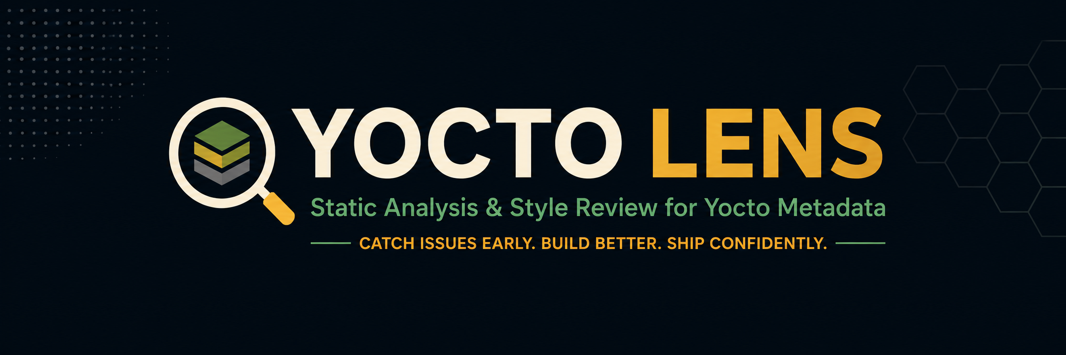 Yocto Lens - BitBake Metadata Linter and Static Analysis Tool