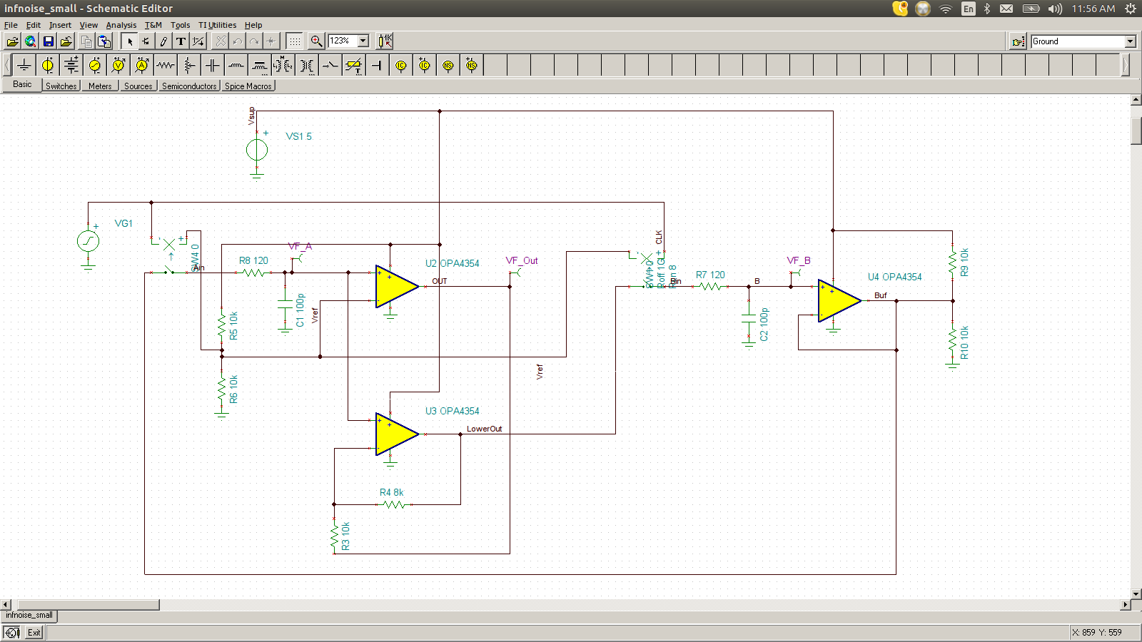 Schematic of Infinite Noise Multiplier