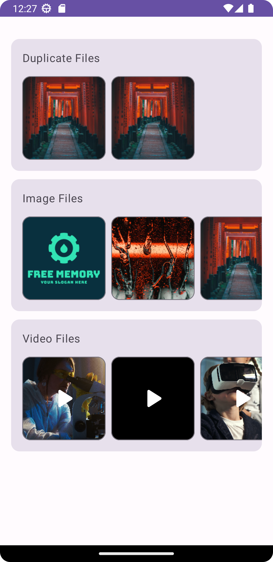 Free Memory Screenshot