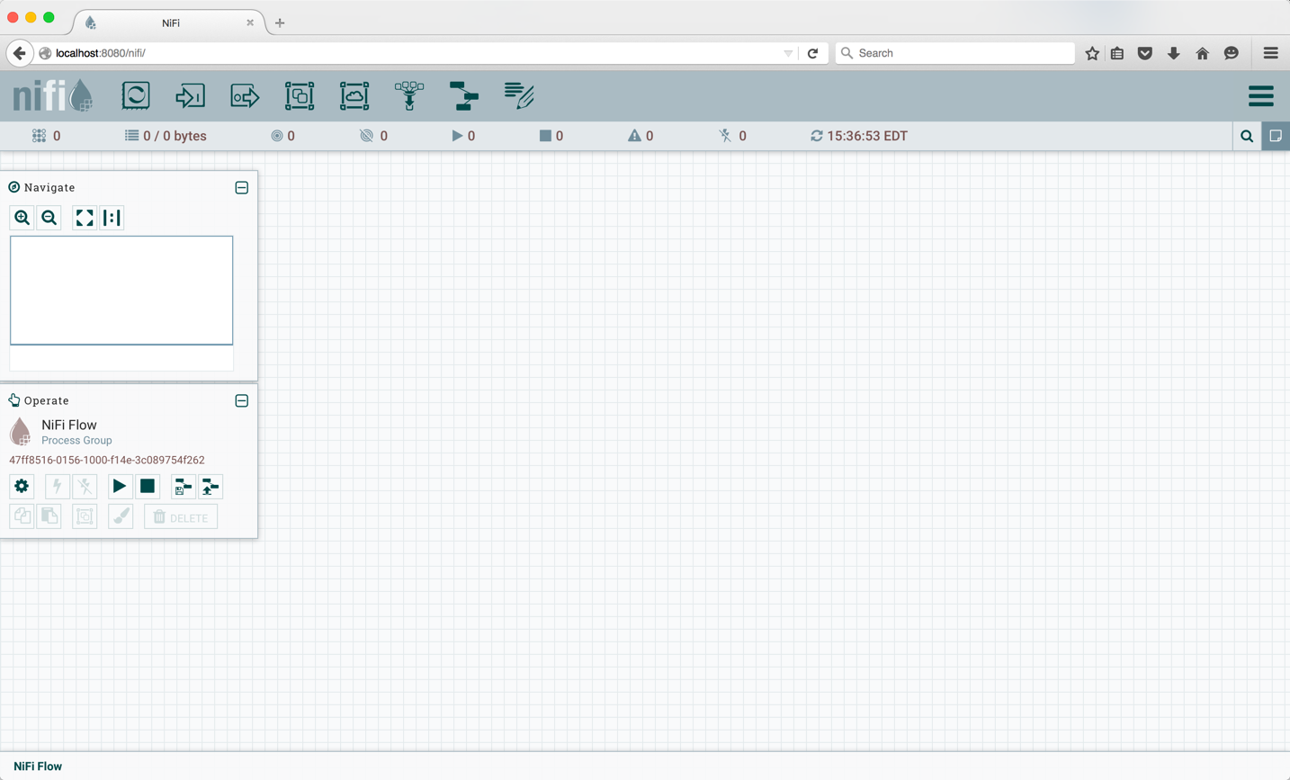 image of a NiFi dataflow canvas