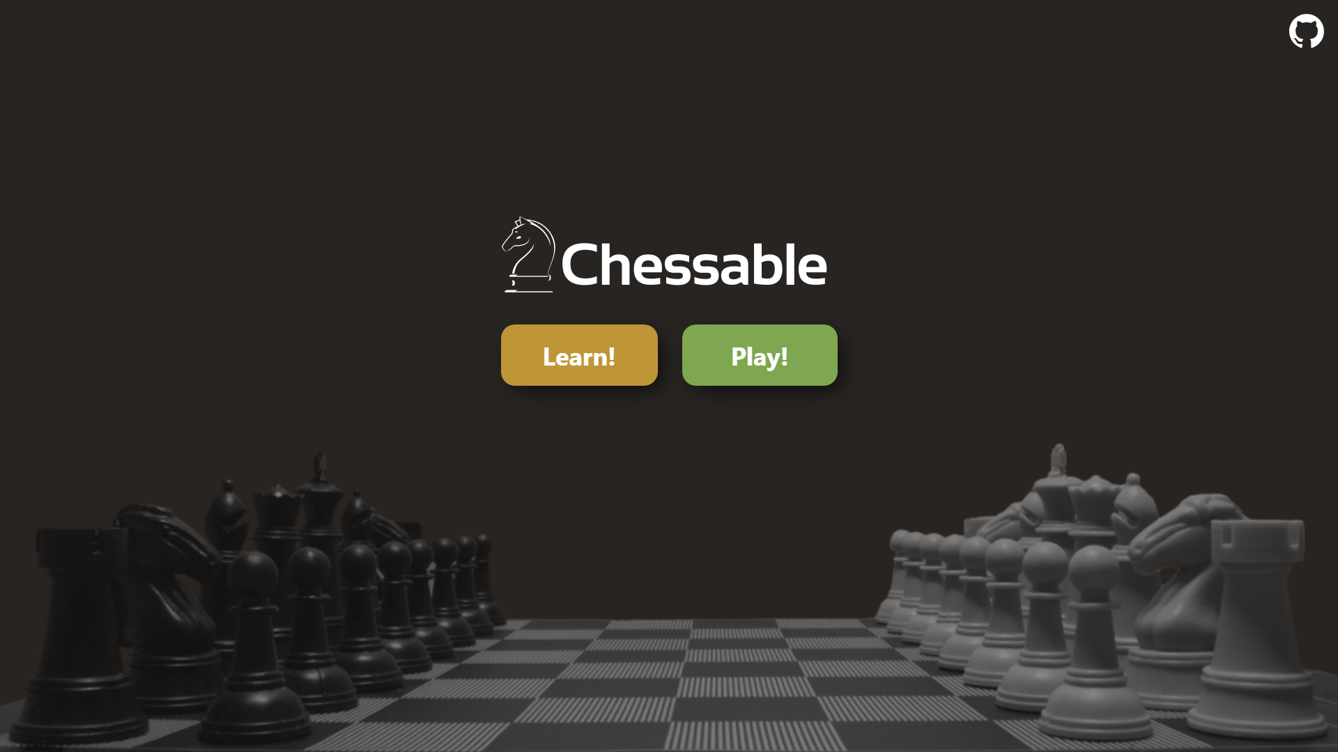 Chessable landing page