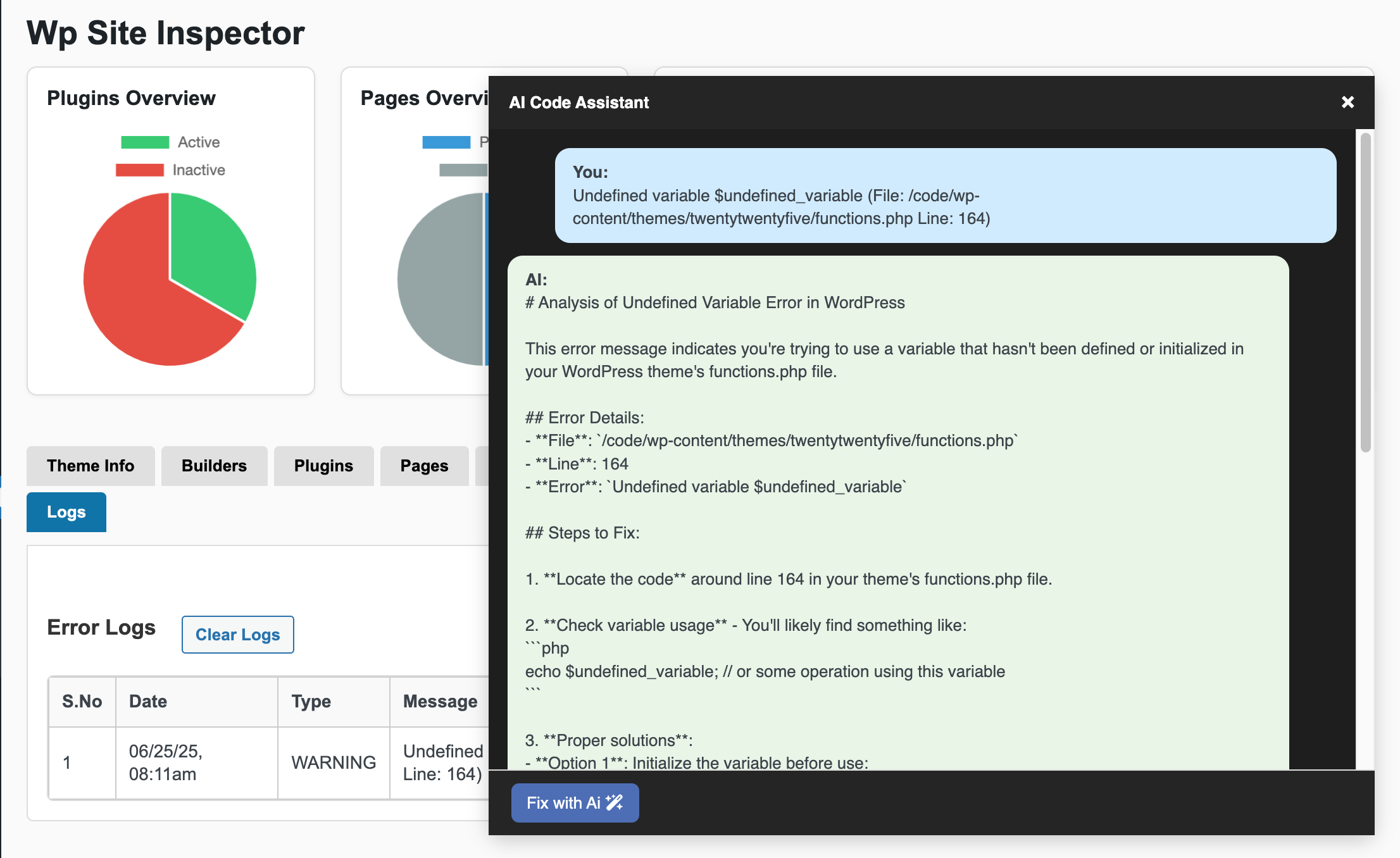 Ask AI Screenshot