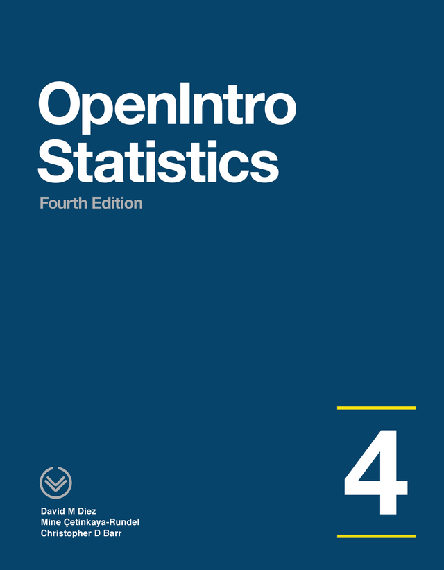 Cover of Open Intro Statistics