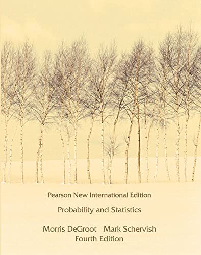 Cover of Probability and Statistics