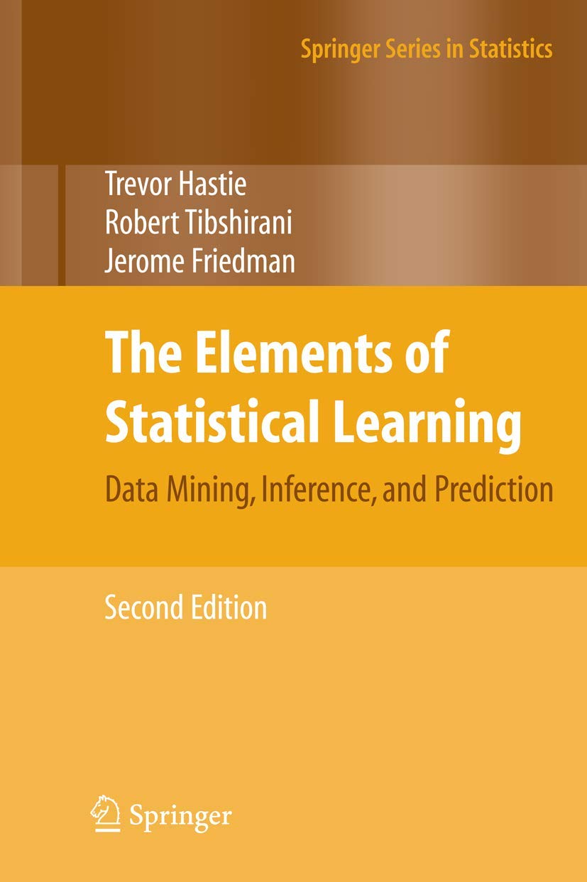 Cover of The Elements of Statistical Learning