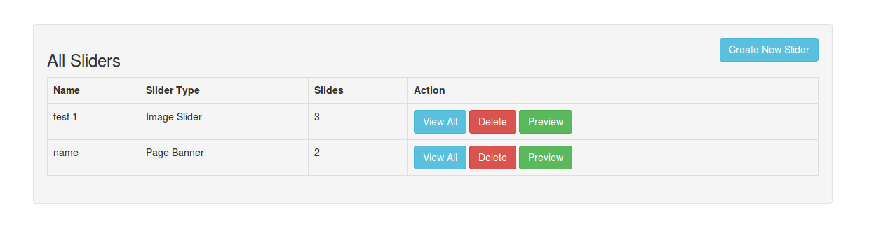 All Slider Page All Slider Page